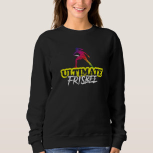 Sweatshirt Disques Frisbee Flying vintage Ultimate