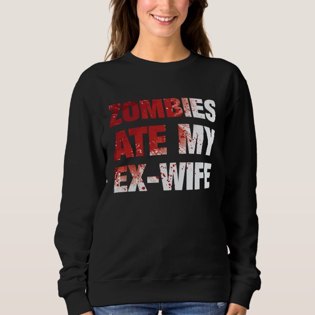 Sweatshirt Divorcee Husband Halloween Costume (Devant)