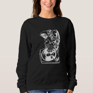 Sweatshirt Dj 23 Graffiti Rave Streetwear Soundsistem Musique