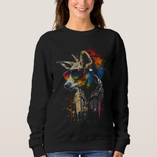 Sweatshirt DJ musique fan kangaroo fête tenue hob