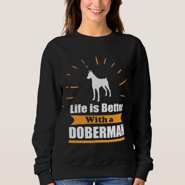 Sweatshirt Doberman 518 (Devant)