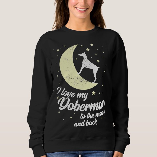 Sweatshirt Doberman 527 (Devant)