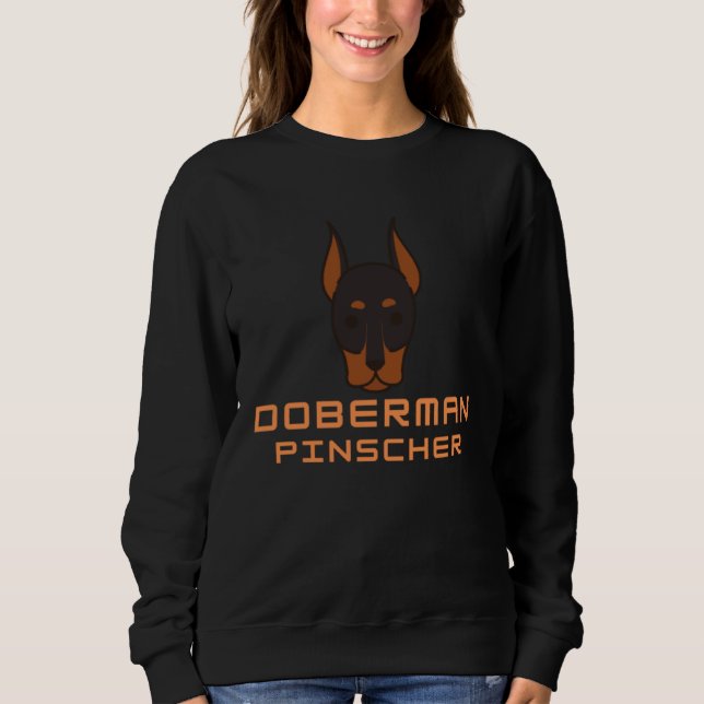 Sweatshirt Doberman  Represent Doberman (Devant)