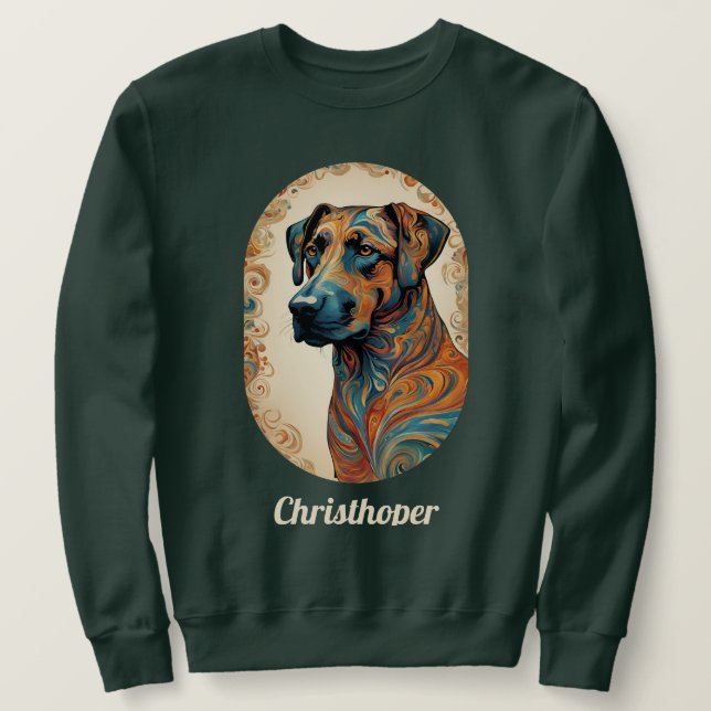 Sweatshirt Dog Lover's T-Shirt (Design devant)