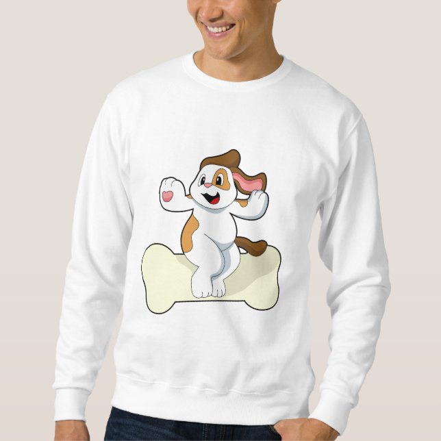 Sweatshirt Dog with Bone (Devant)