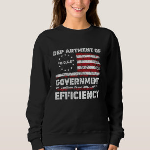 Sweatshirt DOGE D.O.G.E. Ministère de l'Efficacité gouverneme