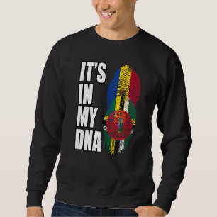 Sweatshirt Dominique Et Moldave Mélanger Le Drapeau Du Patrim
