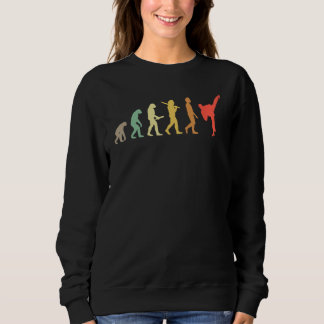Sweatshirt Don Retro Karate Evolution Pour Karateka
