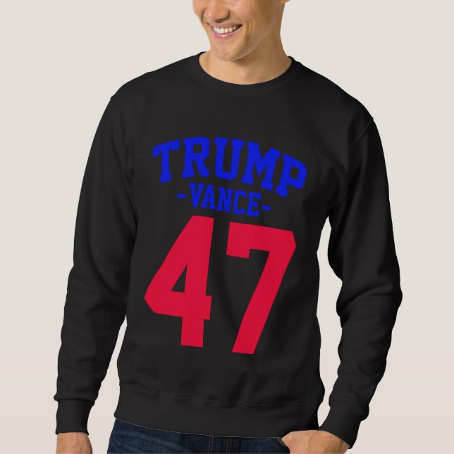 Sweatshirt Donald Trump Vance 2024 (Devant)
