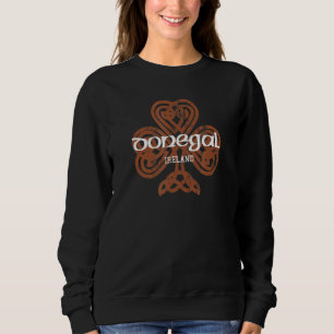 Sweatshirt Donegal Irlande Celtic Shamrock Vintage