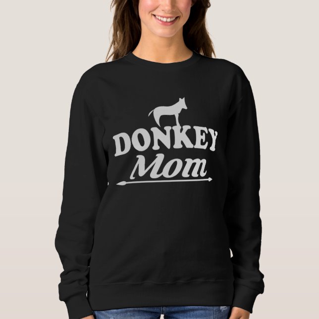 Sweatshirt Donkey Mom   Donkey (Devant)