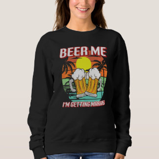 Sweatshirt Donnez-moi une bière, je me marie Hommes Marié En