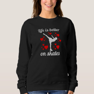 Sweatshirt Dons De Patinage Artistique Pour Les Filles Patina