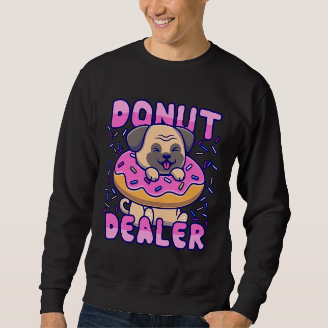 Sweatshirt Donut Dealer Carlin Cadeau classique T-shirt 994 (Devant)