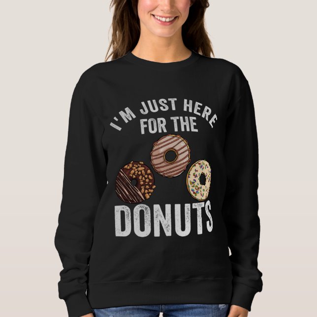 Sweatshirt Donut  Sprinkles for A Donut Themed Party (Devant)