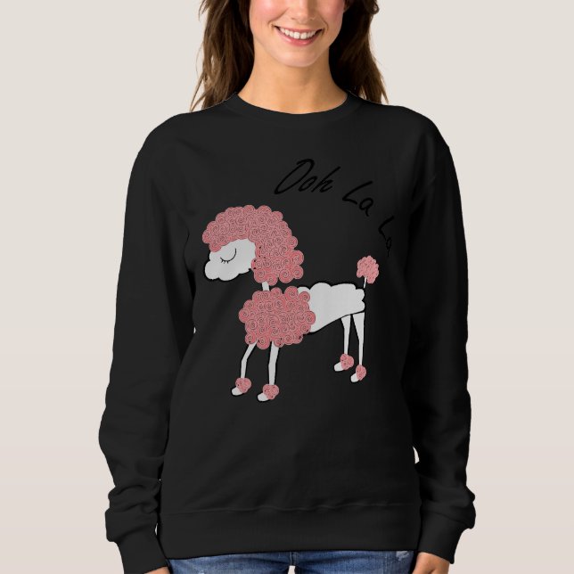 Sweatshirt Doodle de caniche (Devant)