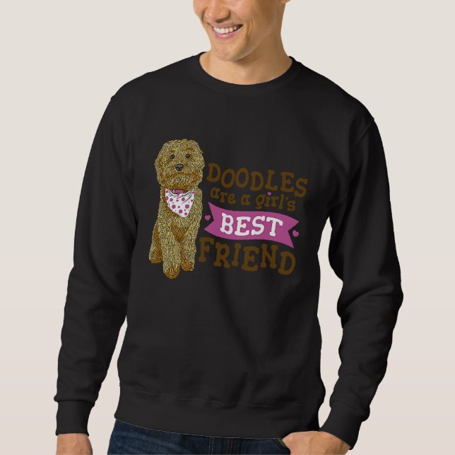 Sweatshirt Doodle  Goldendoodle Goldendoodle (Devant)