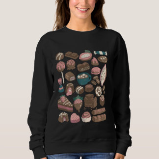 Sweatshirt Doodles au chocolat