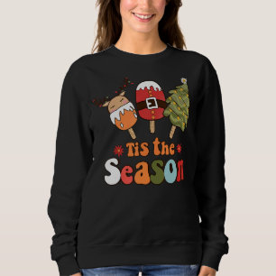 Sweatshirt Doodles de Noël C'est la saison Retro Holiday Co
