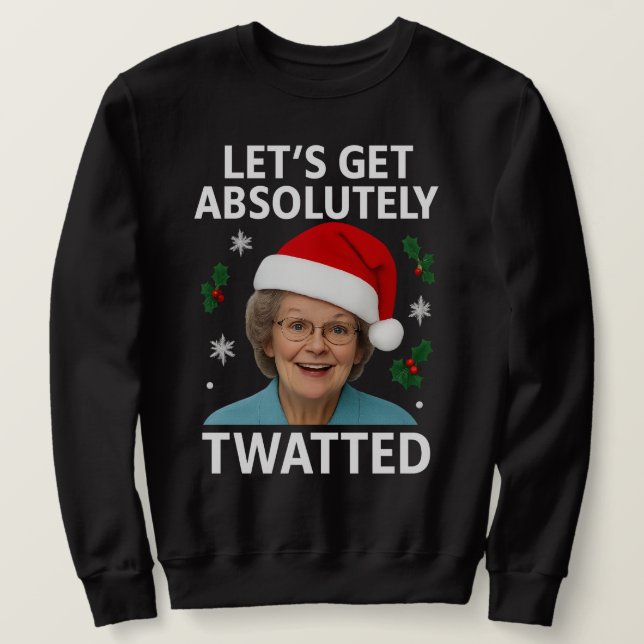 Sweatshirt Doris Twatted pull de Noël, Gavin et Stacey C (Design devant)