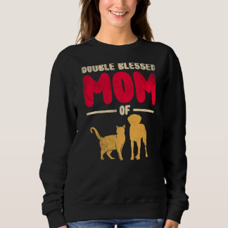 Sweatshirt Double Bienheureuse Maman Juste Une Maman Qui Aime