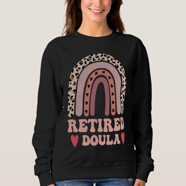 Sweatshirt Doula Retired Newborn Nurse Maternity Nurse (Devant)
