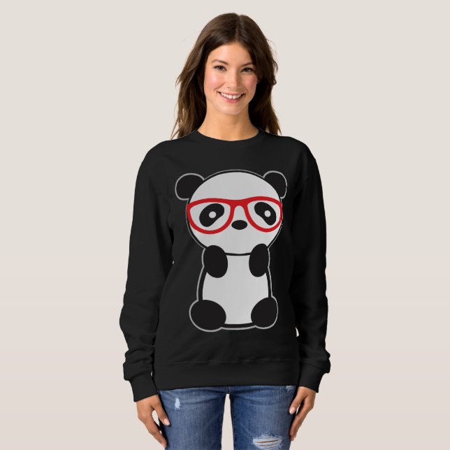 Sweatshirt d'ours panda (Devant entier)