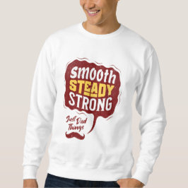Sweatshirt Doux Steady Strong Papa Tee - Parfait