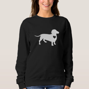 Sweatshirt Doxie Dachshund Chien race maman maman mignonne Wi