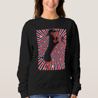 Sweatshirt Doxie Independence Day Cute Dachshund Wiener Dog