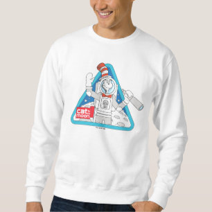 Sweatshirt Dr Seuss   Cat in the Moon Outer Space Graphic