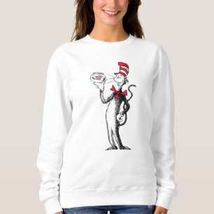 Sweatshirt Dr Seuss   Chat dans le Casquette & Krinklebine