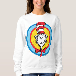 Sweatshirt Dr Seuss Chat dans le graphique de la tête du Ca
