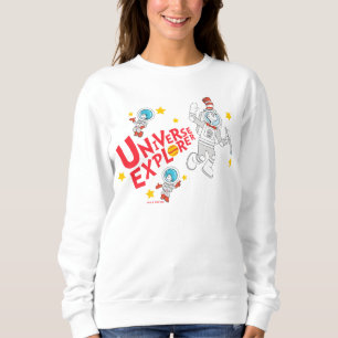 Sweatshirt Dr Seuss   Chat dans l'Explorateur d'univers Casqu