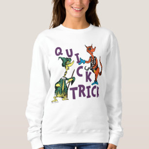 Sweatshirt Dr Seuss   Graphique d'Halloween en raccourci