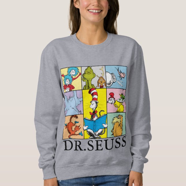 Sweatshirt Dr Seuss | Graphique Histoires (Devant)