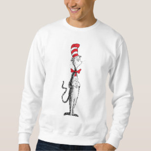Sweatshirt Dr. Seuss Le Chat dans le Chapeau Debout Fier