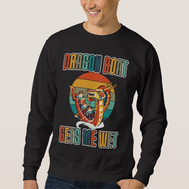 Sweatshirt Dragon Boat Chinese Paddle Racing   5 (Devant)