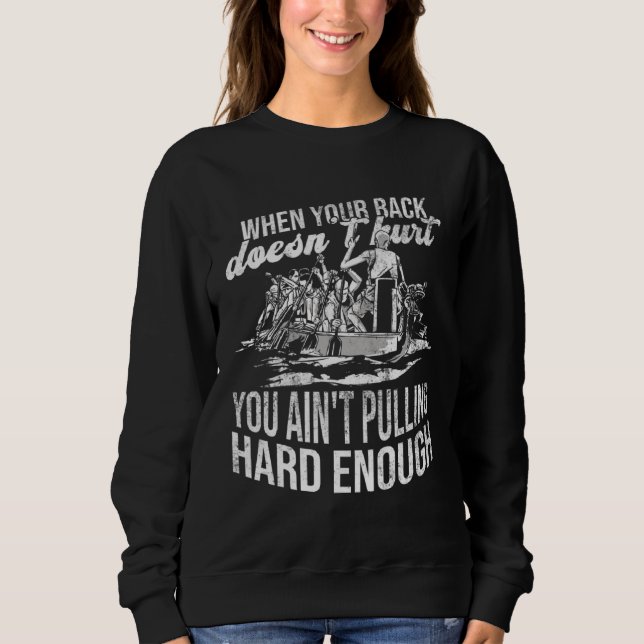 Sweatshirt Dragon Boat Paddling And Dragonboat Crew (Devant)
