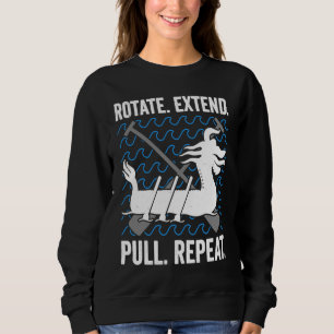 Sweatshirt Dragon Boat Racing Pour Dragon Boat Paddler Drumme