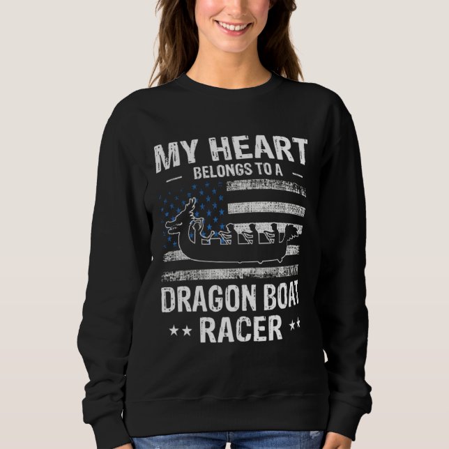 Sweatshirt Dragon Boat Racing Theme for Dragonboating  11 (Devant)