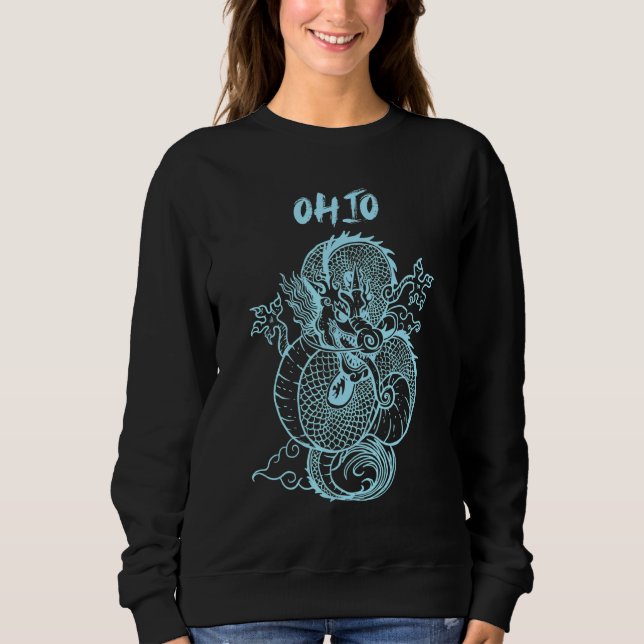 Sweatshirt Dragon japonais de l'Ohio (Devant)