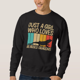 Sweatshirt Dragon Porté Par Le cool Pour Les Filles Reptile L