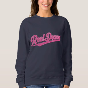 Sweatshirt Drame de la Bobine Poupée Rose Filles qui Pêchent 