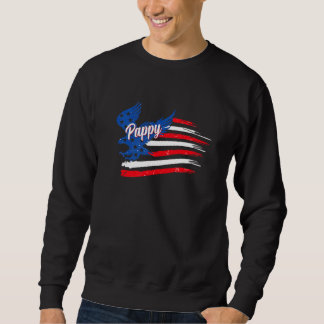 Sweatshirt Drapeau 4 juillet aigle appy Drapeau appy
