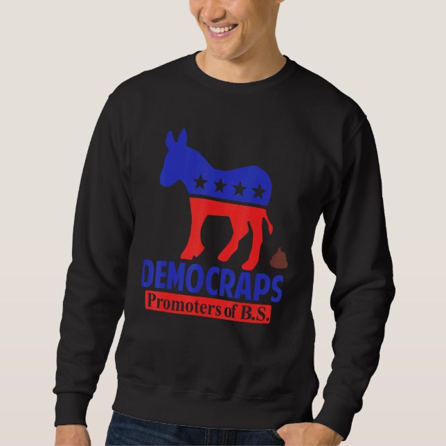 Sweatshirt Drapeau américain (Devant)
