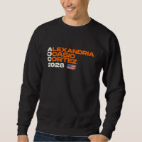 Drapeau américain Alexandria Ocasio-Cortez 2028
