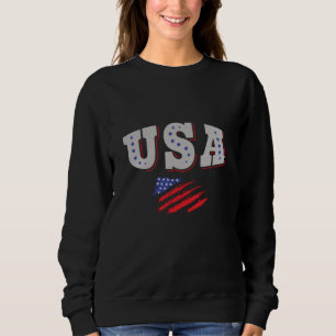 Sweatshirt Drapeau américain du maillot de football américain