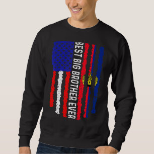 Sweatshirt Drapeau américain Liechtenstein Drapeau Meilleur G