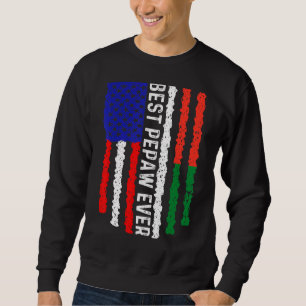 Sweatshirt Drapeau américain Madagascar Drapeau meilleur Pepa